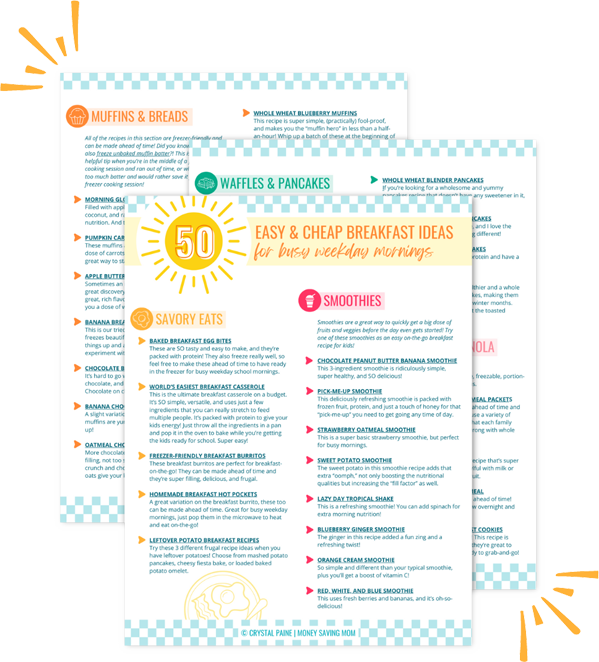 50 Easy breakfast ideas