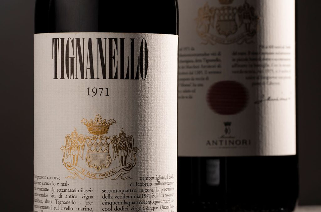 Historic Tignanello 1971 vintage beats auction estimate