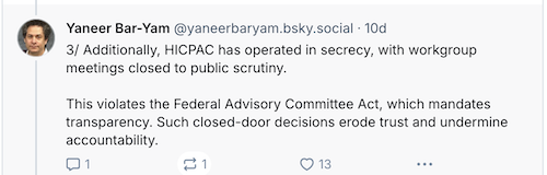 CDC’s Conflicted HICPAC Anti-Airborne Goons Grasp “Baggy Blues” with Cold, Dead Hands, Vote to Infect More Patients with Airborne Diseases