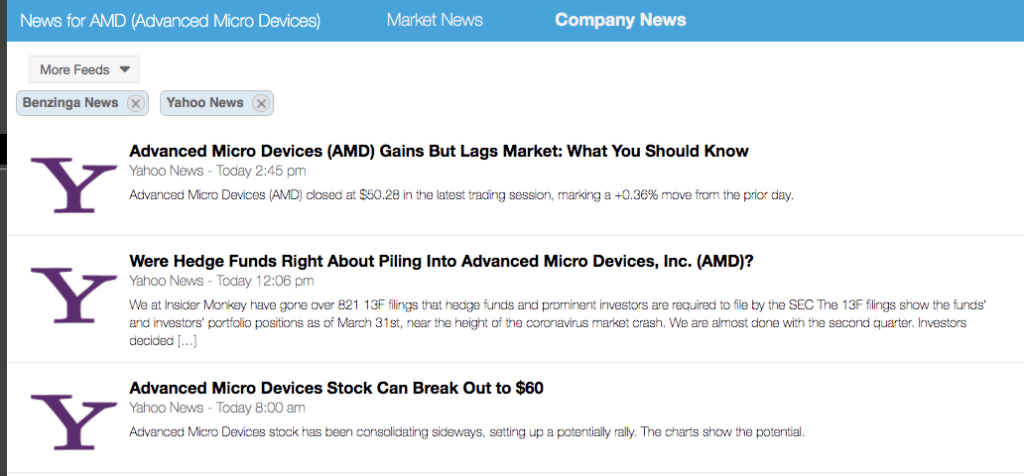 Stock Rover News
