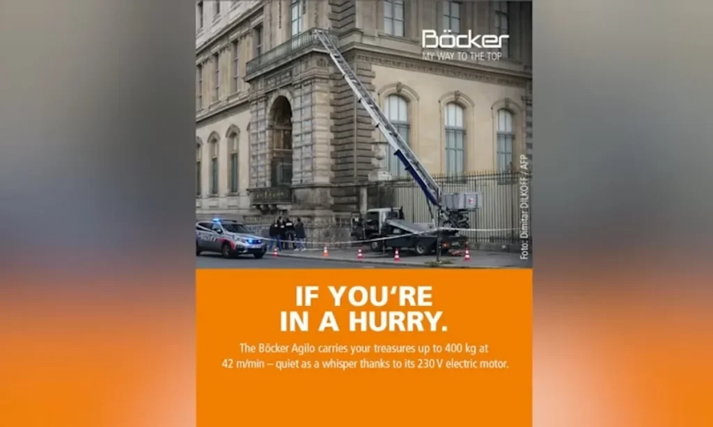 No such thing as bad press: makers of lift used in Louvre theft launch ad campaign – The Art Newspaper