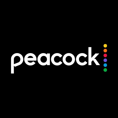 Peacock streaming logo