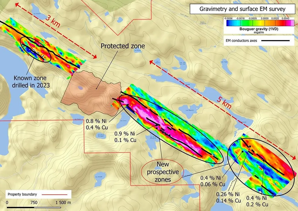 Protected zone at Ni-Co Energy's Kremer project