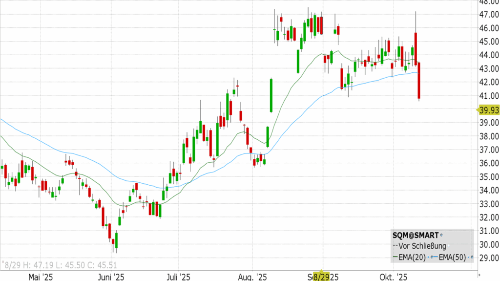 Sociedas Quimica y Minera de Chile (SQM)
