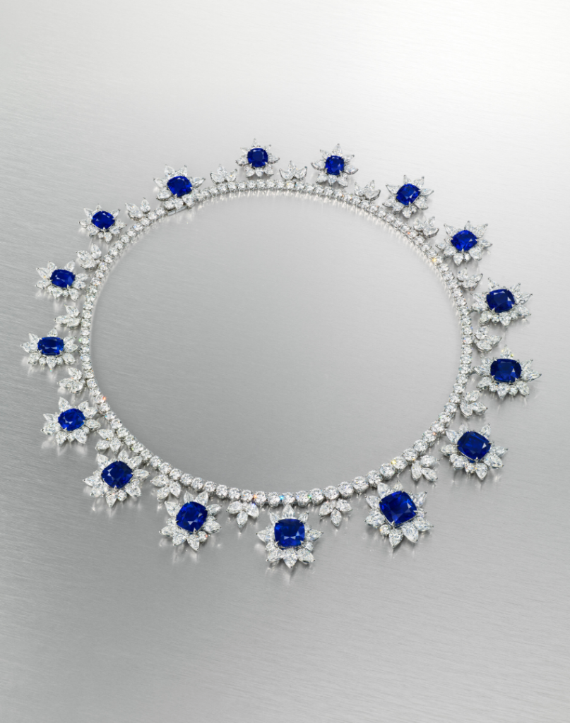 Rare ‘Royal Blue’ Sapphire Necklace Fetches $16.1 M. at Christie’s Hong Kong