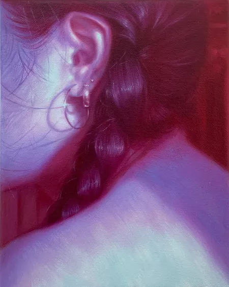 Jesse Zuo, ‘Daze’, 2025, Painting, Oil on canvas, sobering