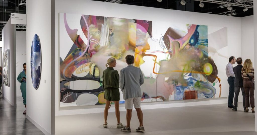 $5.5 million Gerhard Richter painting leads Art Basel Miami Beach opening sales.