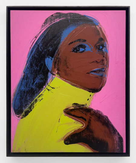 Andy Warhol, ‘Ladies and Gentlemen (Alphanso Panell)’, 1975, Painting, Acrylic and silkscreen ink on canvas, MARUANI MERCIER GALLERY