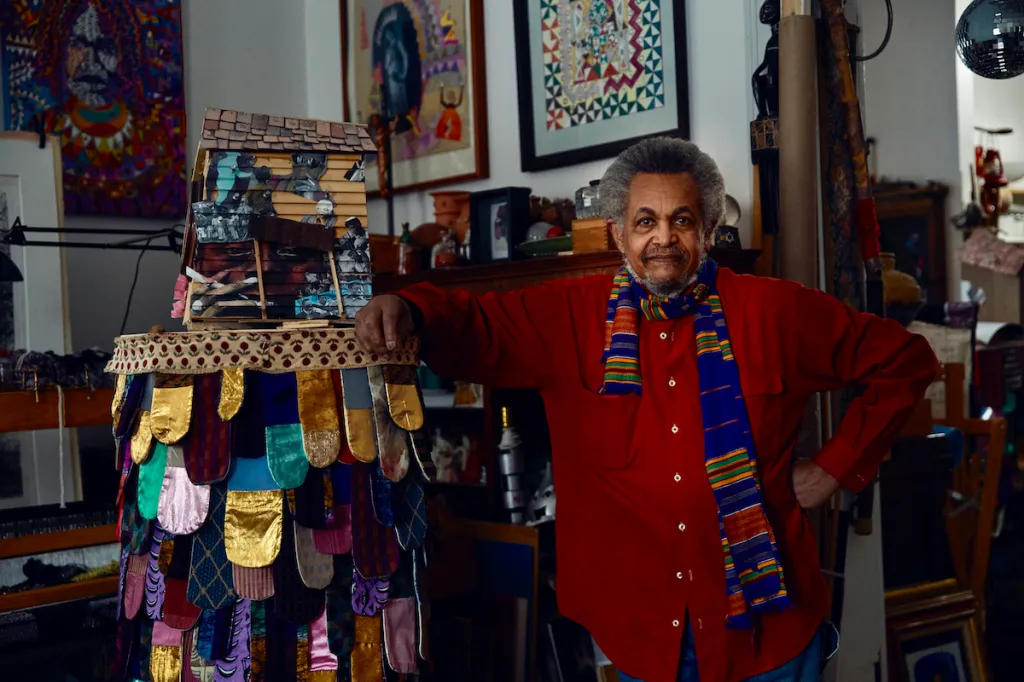 Napoleon Jones-Henderson, AfriCOBRA Artist Who Wove Images of Black Power, Dies at 82