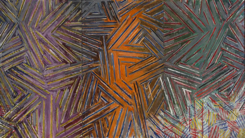 Gagosian to Stage Survey of Jasper Johns’s Crosshatch Paintings in New York
