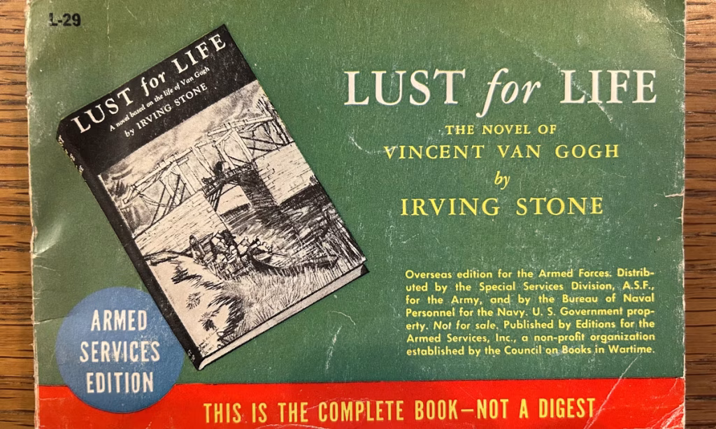 ‘Lust for Life’: The Van Gogh book designed to fit in pockets of US soldiers during the Second World War – The Art Newspaper