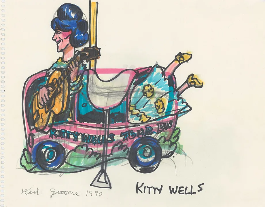 Nashville Museum Seeks Help Restoring Red Grooms’s Tennessee Foxtrot Carousel