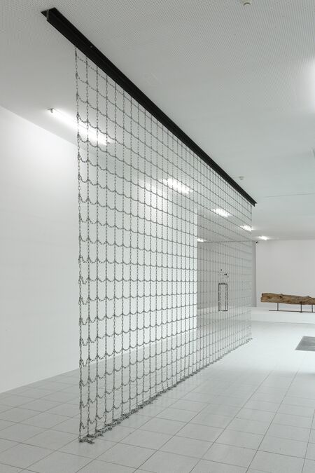 Carol Bove, ‘Cartesian Sculpture’, 2014, Sculpture, Zinc-plated steel, Museum Dhondt-Dhaenens