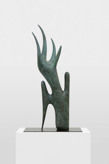 Camille Henrot, ‘The transformation of Ogo into a fox (série 'Desktop')’, 2014, Sculpture, Bronze, Hauser & Wirth