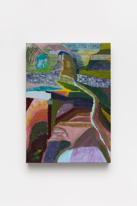 Diambe, ‘Vida Amorável’, 2025, Painting, Tempera on linen, Simões de Assis