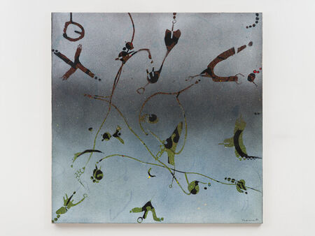 Balraj Khanna, ‘Lake’, 1986, Painting, Acrylic on canvas, Jhaveri Contemporary