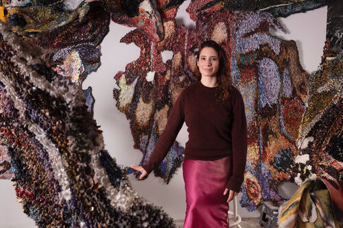Rebecca Manson’s Giant Porcelain Butterfly Wings Push the Limits of Ceramics
