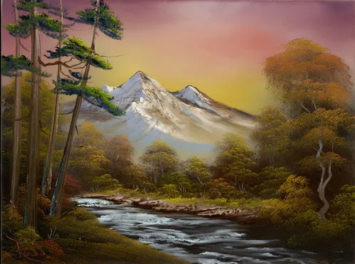 Three Bob Ross paintings raise more than $1 million for public television.