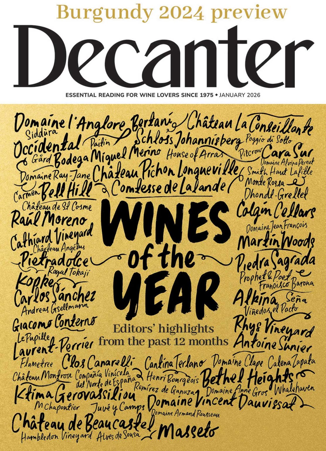 Decanter magazine January 2026: See what’s inside