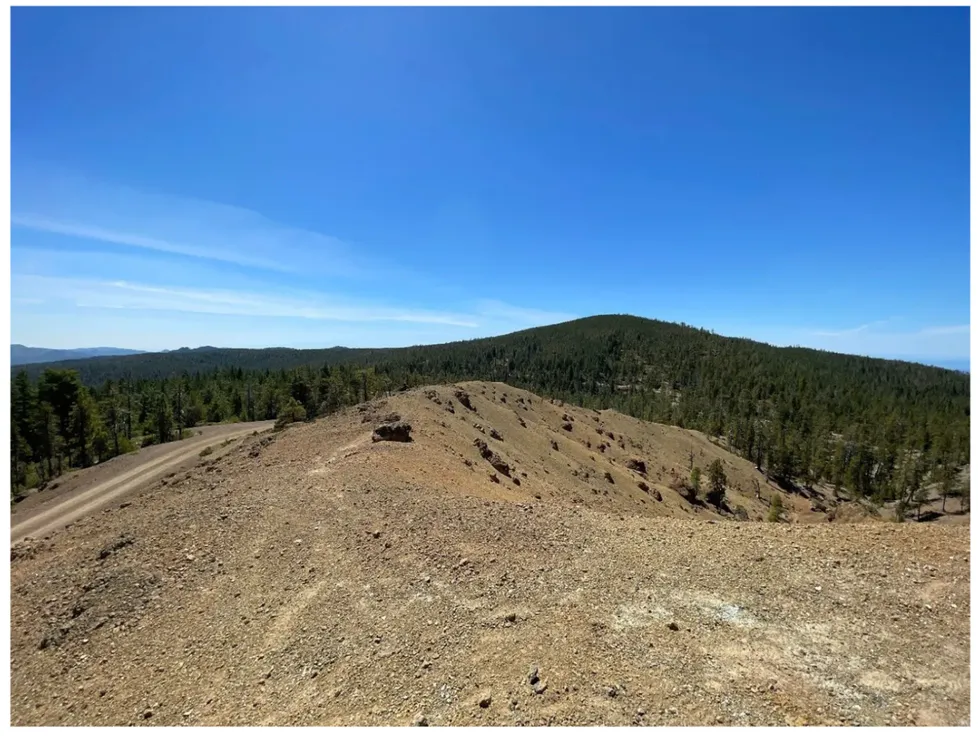 Homeland Nickel's Red Flat property is accessible via gravel road