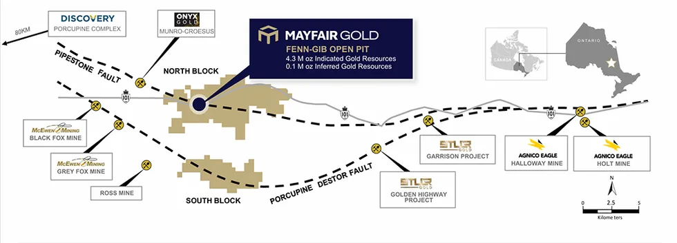 Mayfair Goldu2019s flagship Fenn-Gib gold project