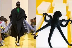 Cosima von Bonin’s sculptures star in Loewe’s fall/winter 2026 runway show.