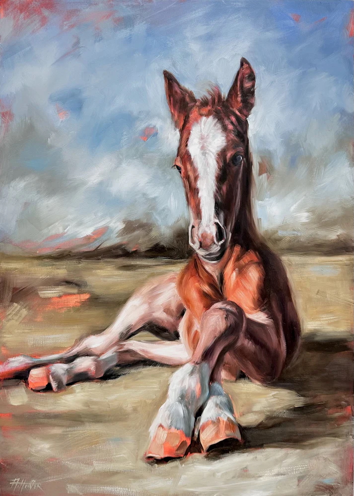 Aimee-Hoover-sorrel-sky-gallery-Painting-Filly