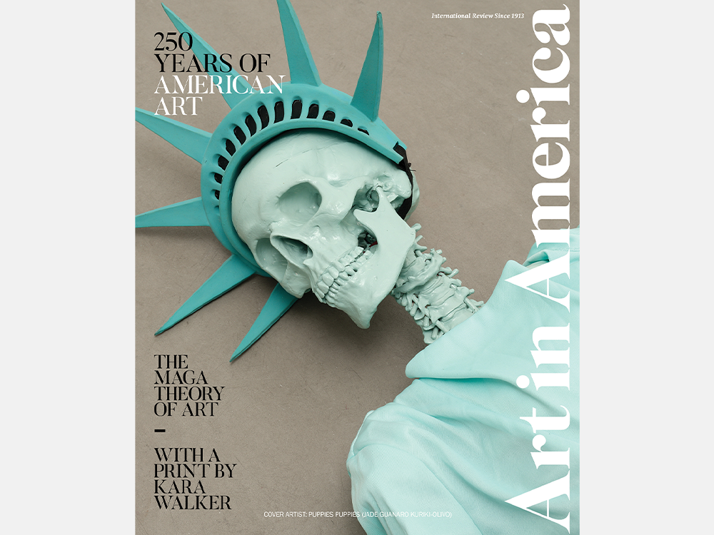 Art in America’s Spring Issue Features American Art from A to Z, MAGA’s Theory of Art, a Print by Kara Walker, and More
