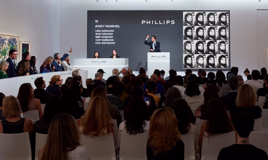 Sold-out Phillips auction in New York brings in $115.2m, more than double 2025 result – The Art Newspaper