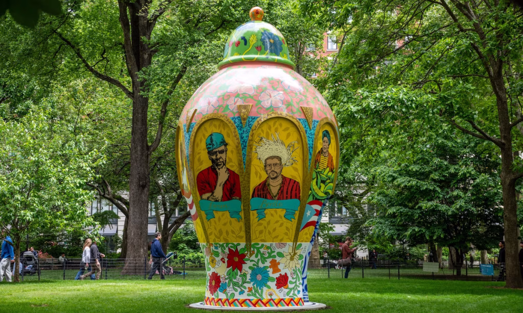 Roberto Lugo brings monumental tribute to Puerto Rican culture to Manhattan park – The Art Newspaper