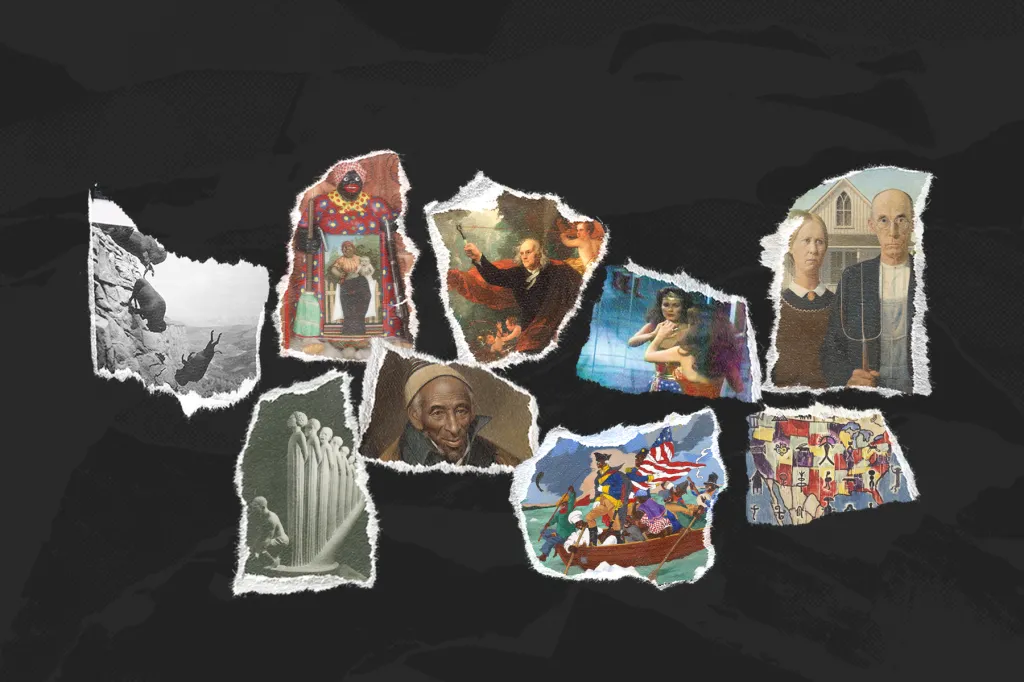 The 100 Best Artworks About America