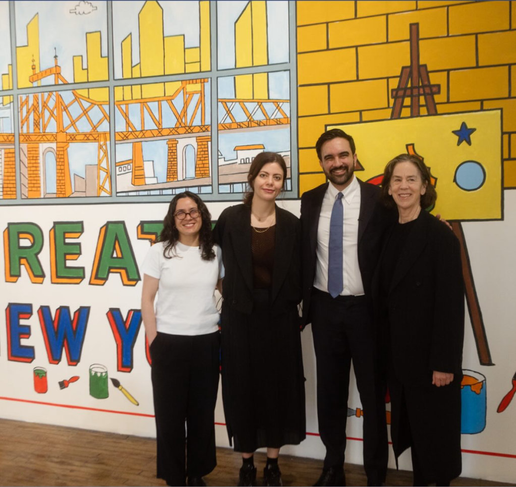 Zohran Mamdani Visited MoMA PS1’s Greater New York—and Loved It