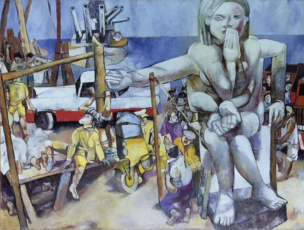 Harald Metzkes, Postwar German Painter of ‘World Theater,’ Dies at 97