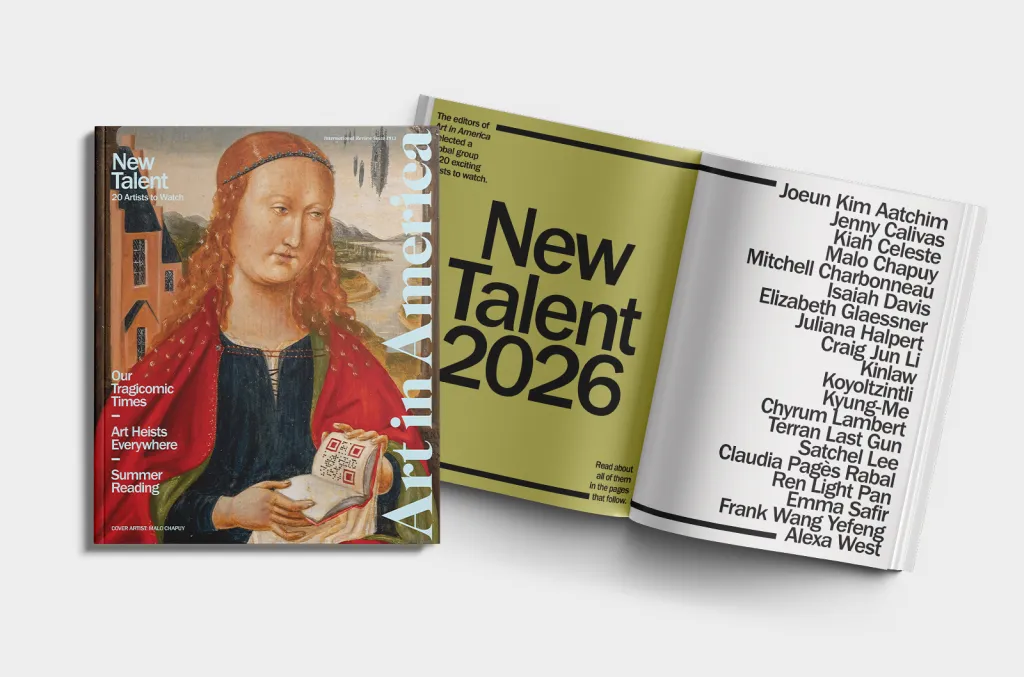 Art in America’s Summer “New Talent” Issue Names 20 Artists to Watch