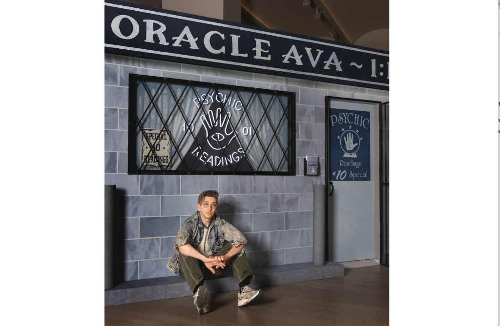Nick Doyle’s AI Oracle at Perrotin is Part Influencer, Part Therapist, Part Snake Oil Salesman