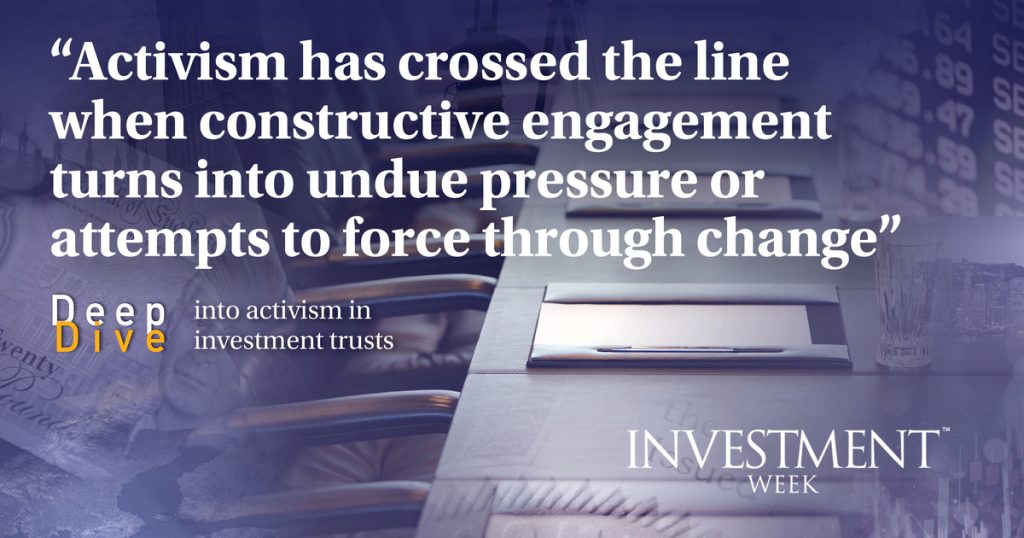 Deep Dive: Industry slams ‘self-interested’ activism leaving trusts looking ‘uninvestable’