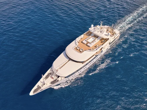 Works by Marina Abramović and Shirin Neshat featured in traveling Monaco superyacht exhibition.
