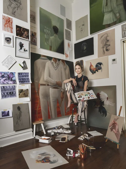 Rising Artist Holly Lowen’s Hyperrealistic Paintings Tap into Raw Competitive Instinct
