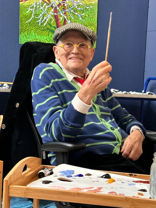 David Hockney, whose paintings chronicled modern life, has died at 88.