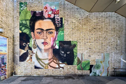 Frida Kahlo–inspired murals to open across London, celebrating new Tate Modern show.