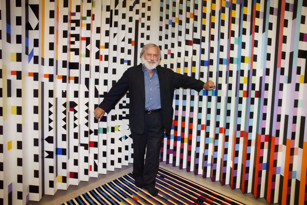 Israeli Artist Yaacov Agam, Known for His Optical and Kinetic Artworks, Has Died at 98