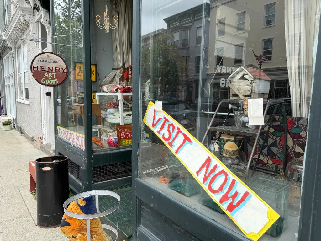 Henry, Artist Nancy Shaver’s Collectibles Shop in Hudson, New York, Is Closing After 30 Years