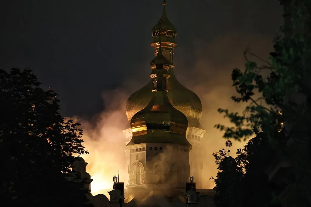 Kyiv’s Dormition Cathedral Hit by Russian Strikes, Painting Vandalized in Houston, and More: Morning LInks for June 15, 2026
