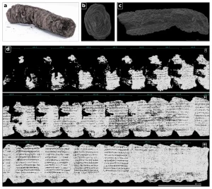 Researchers Utilize AI to Translate 2,000-Year-Old Carbonized Scrolls from Herculaneum