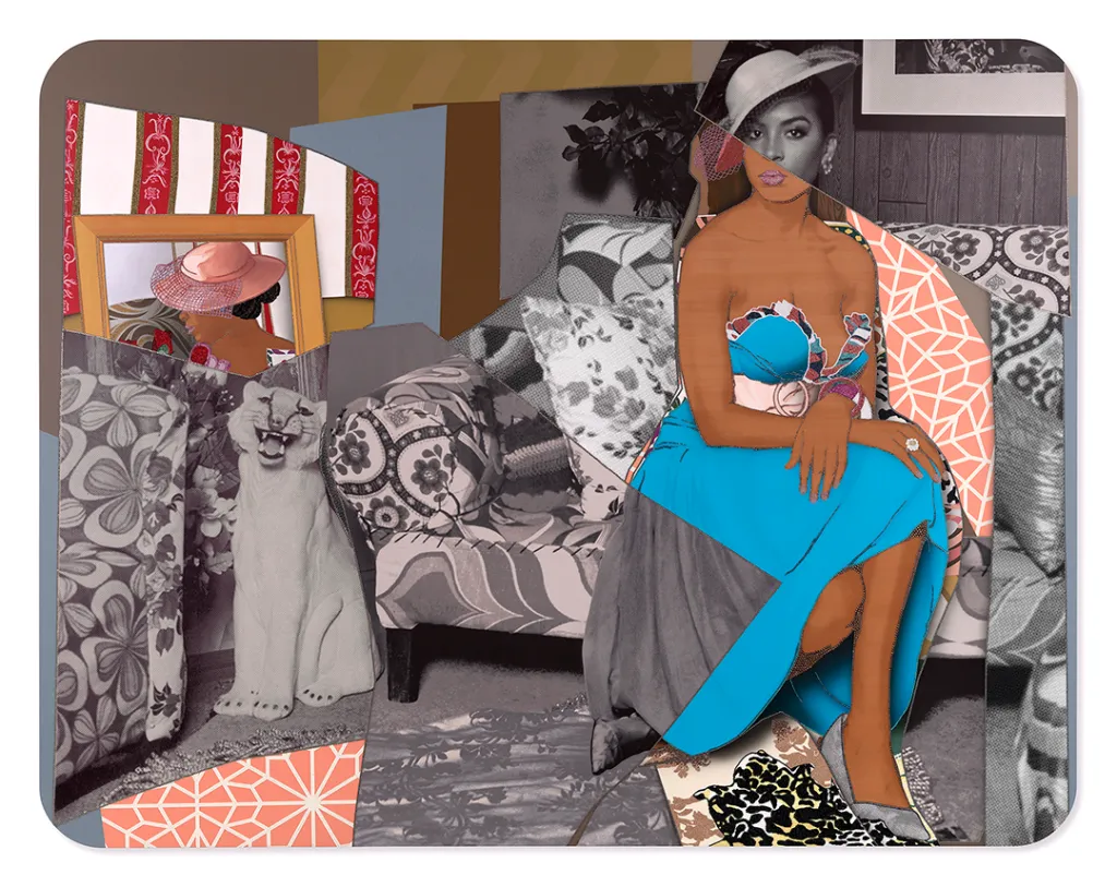 Mickalene Thomas, Known for Her Glittering Depictions of Black Women, Joins Jack Shainman Gallery