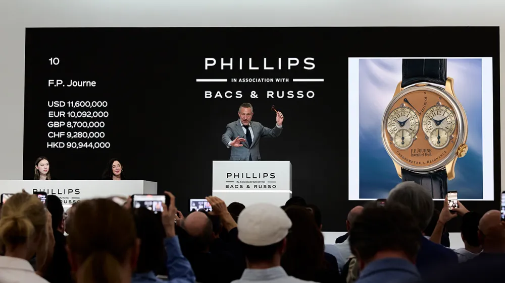 Phillips Just Had the Highest Grossing Watch Auction in US History at $75.8 M.