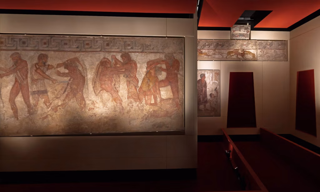Etruscan frescoes worth €15m go on display in Rome as part of Italian acquisition strategy – The Art Newspaper