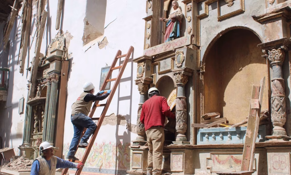 Earthquake damages 16th-century church in Peru – The Art Newspaper