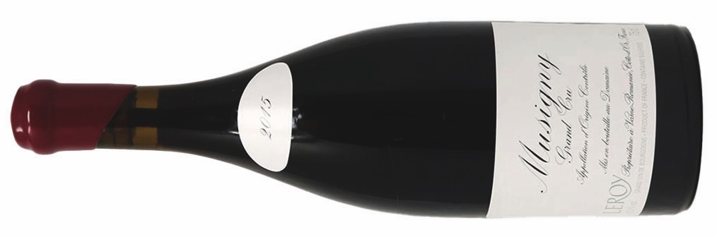 bottle of Leroy Musigny