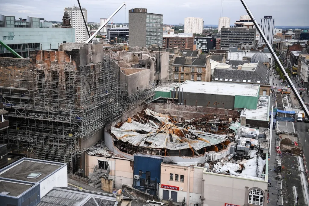 Restoration of Fire-Ravaged Glasgow School of Art May Be Too Expensive